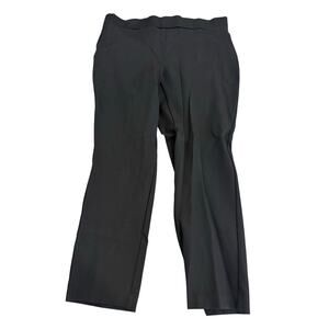 MICHAEL KORS Black Cropped Pants Women size XL Casual Basic Classic